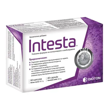 Intesta Интеста при чревни разстройства х60 капсули