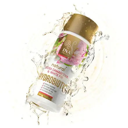 InaEssentials Hydrobiotic ИнаЕсеншълс Хидробиотик с Роза, Бяла ела и Лимонова кора за интензивна anti-age грижа 150мл