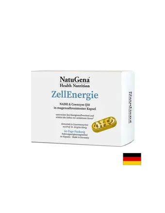 ZellEnergie – Клетъчна енергия с NADH и коензим Q10, 60 капсули за 2 месеца прием