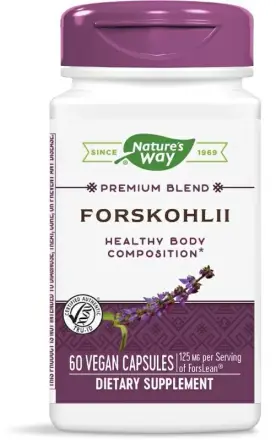 Форсколий 250 Mg X 60 V-Капсули Natures Way 10006
