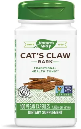 Котешки Нокът / Cat's Claw (Кора) 485 Mg Х 100 Капсули Natures Way 11450