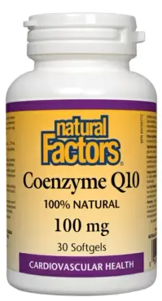 Коензим Q10 100 mg x 30 капсули Natural Factors 2070 NF