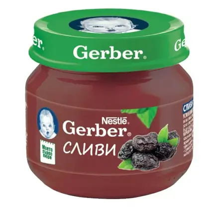 Gerber Пюре Сливи Моето първо пюре 80 g