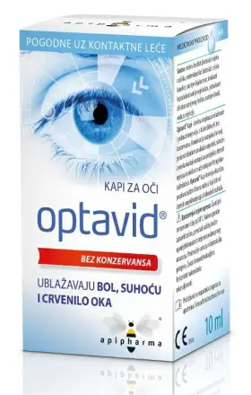Оптавид Капки За Очи Без Консерванти 10ml