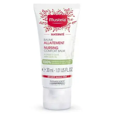 Mustela Maternite успокояващ балсам за зърна при къмене 30мл