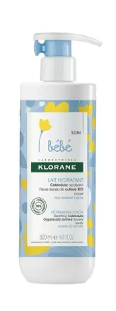 Klorane Бебе Хидратиращо Мляко лице и тяло 500ml