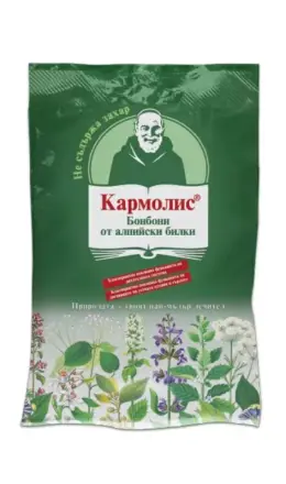 Бонбони Кармолис Без Захар 75гр