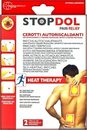 Болкоуспокояващи лепенки Stop Doll загряващи 10х13см 2 броя