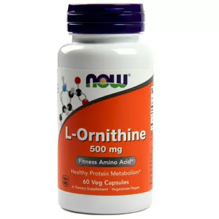 L-Ornithine 500mg 60 caps Now