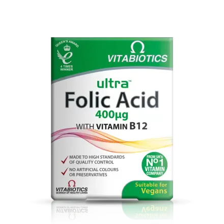 Ultra Focil Acid | Ултра Фолиева Киселина Х 60 Капсули