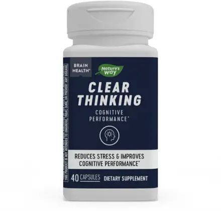 Clear Thinking х 40 капсули Natures Way 13690