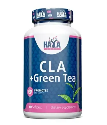 CLA + Зелен чай - 60 Softgels HAYA Labs