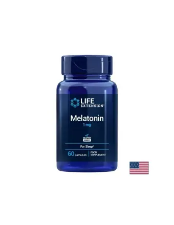 Безсъние - Мелатонин 1 mg, 60 капсули