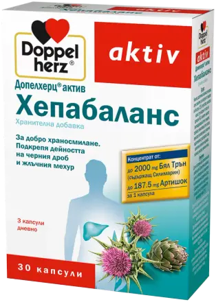Хепабаланс х 30 капсули Doppelherz aktiv