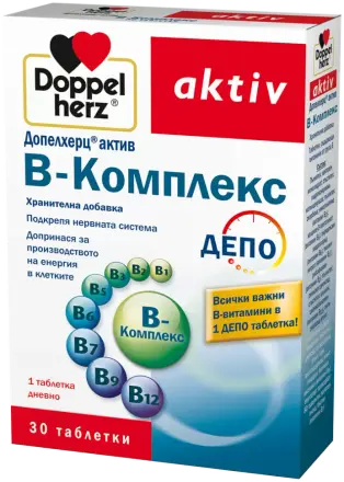 Витамин B-комплекс х 30 депо таблетки Doppelherz aktiv