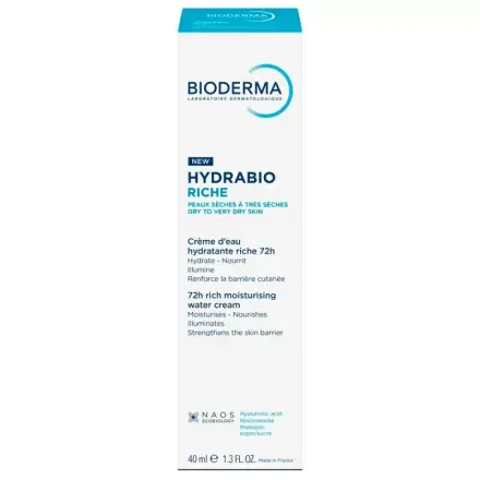 Bioderma Hydrabio Богат Крем 40мл