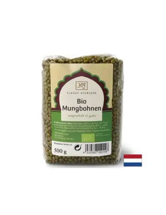 Зелен боб мунг (небелен), Био, 500 g