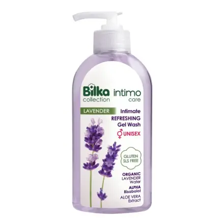 Bilka Intimo Care освежаващ интимен гел Lavender (unisex) 200мл