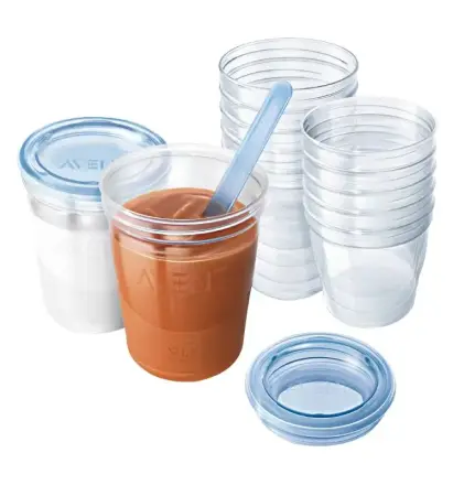 Avent Комплект за съхранение на бебешка храна 671800