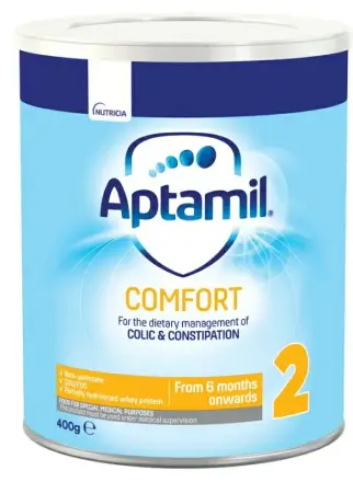 Aptamil Comfort 2 400g, 6m+ за храносмилателни смущения