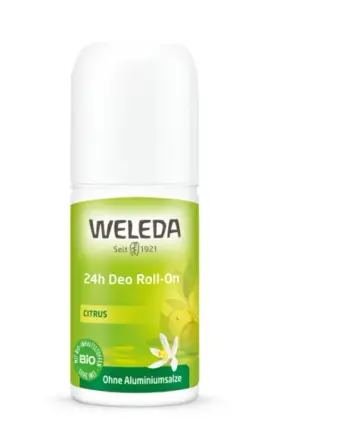 Weleda Citrus 24h Roll-On Deodorant Рол-он против изпотяване с цитрус 24ч. 50мл