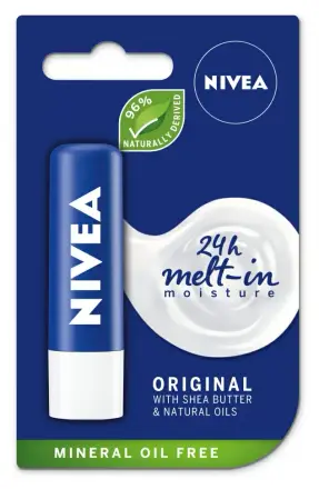 Nivea Балсам за устни Original Care 4,8 g