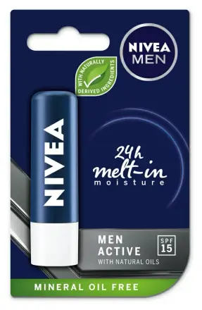 Nivea MEN Балсам за устни Active Care 4,8 g