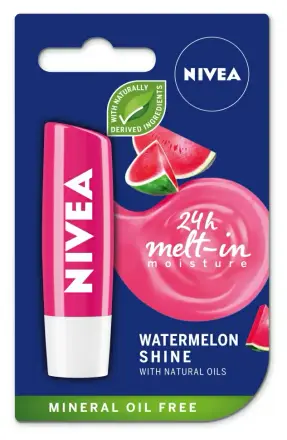 Nivea Балсам за устни Watermelon Shine 4,8 g