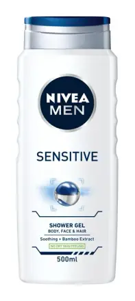 Nivea MEN Душ-гел Sensitive 500мл
