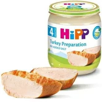 Hipp Био Пюре Пуешко Месо 4м+ Арт. № 6000 125g стек 6бр