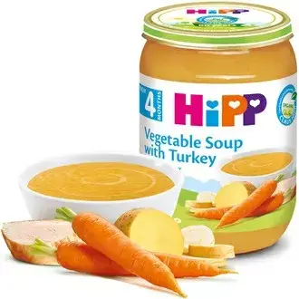Hipp Био Зеленчукова Супа С Пуйка 4м+ Арт. № 7963 190g стек 6бр
