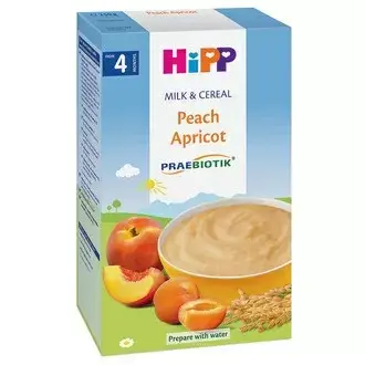 Hipp Пребиотик Инстантна Каша Праскова И Кайсия 4м+ Арт. № 2983 250g