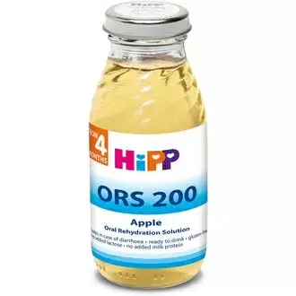 Hipp Ors 200 /Рехидриращ Разтвор Пер-Ос/ Напитка От Ябълка Арт. № 2303 200ml стек 6бр