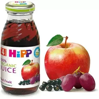 Hipp Сок От Червени Плодове 4м+ Арт. № 8003 200ml стек 6бр