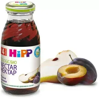 Hipp Био Напитка От Сливи 4м+ Арт. № 8043 200ml стек 6бр
