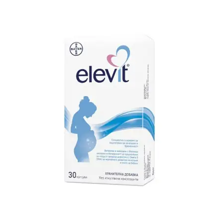 Елевит Х 30 Капсули