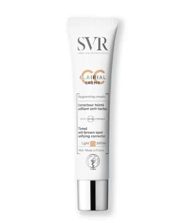 SVR Clairial Cc Crème SPF50+ Оцветен Депигментиращ Крем, Светъл 40ml