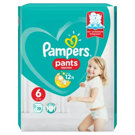 Pampers Pants гащи CP 6 XL 19бр