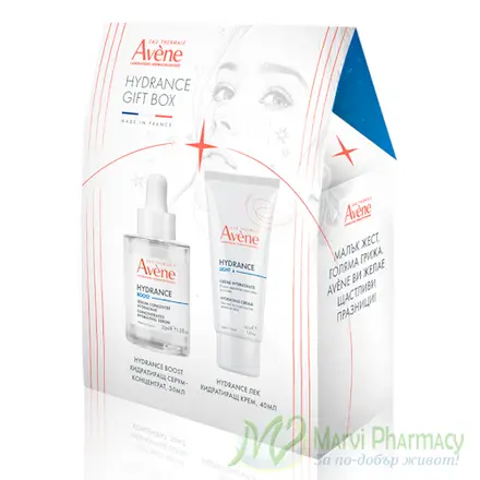 Avène Hydrance Boost комплект – серум-концентрат + лек хидратиращ крем