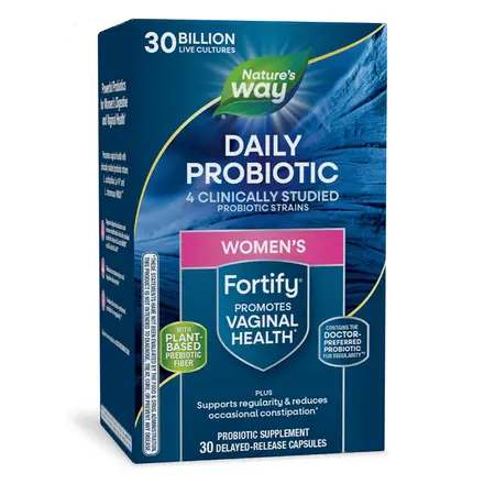 Nature`s Way Фортифай™ Пробиотик за жени 30 млрд.активни пробиотици х 30 V капсули