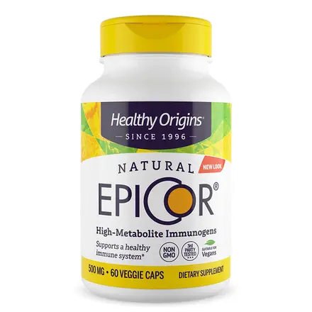 Healthy Origins Епикор (Saccharomyces cerevisiae дрожди) x 30 V капсули