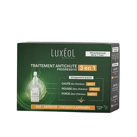 Luxeol Терапия против прогресивен косопад 3 в 1 x 14 ампули