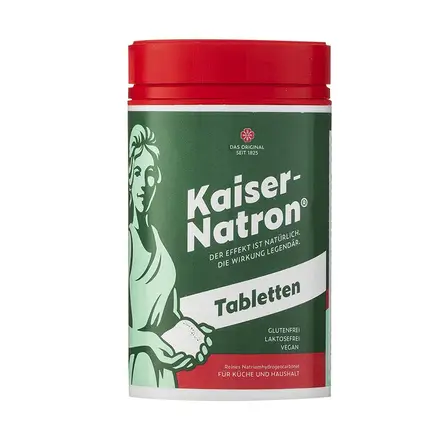 Kaiser-Natron Сода (натриев хидроген карбонат) 1000 mg При киселини x 100 таблетки