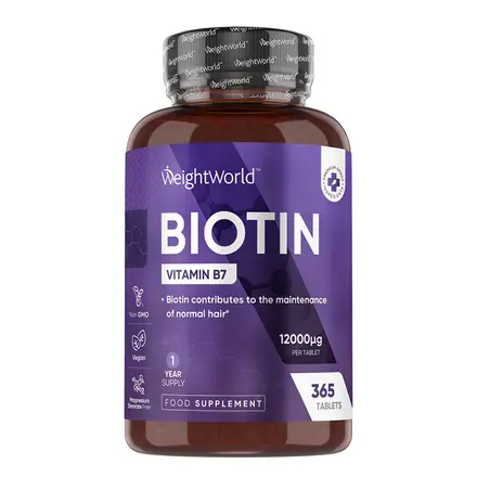 Weight World Биотин 12000 μg x 365 таблетки