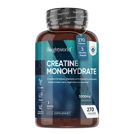 Weight World Креатин (монохидрат) 1000 mg x 270 таблетки