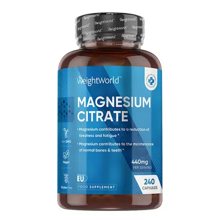 Weight World Магнезий (цитрат) 222 mg x 240 капсули