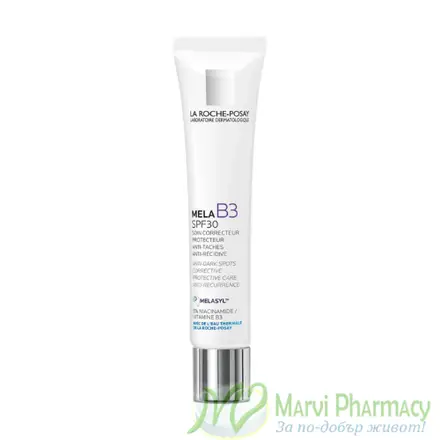 La Roche-Posay Mela B3 Хидратиращ крем против тъмни петна, SPF30, 40 мл
