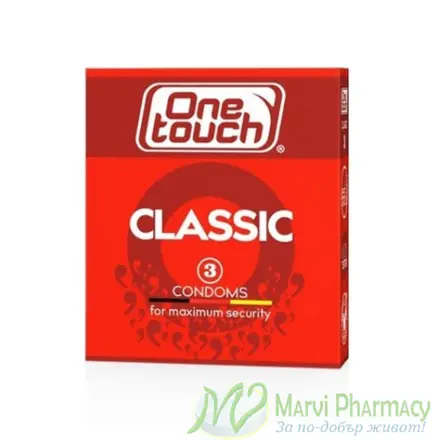 One Touch Classic презервативи, 3 бр.