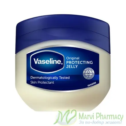 Vaseline Original Protecting Jelly Вазелин за суха кожа, 100 мл