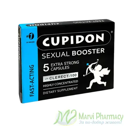 Cupidon за продължителна ерекция х5 капсули